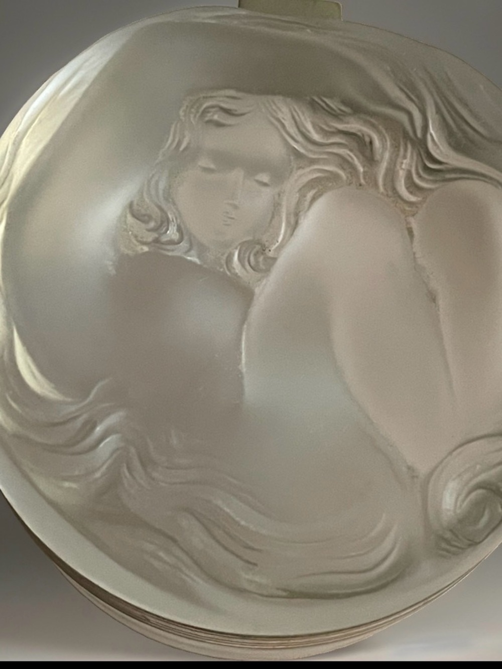 Lalique “Daphne” trinket box
